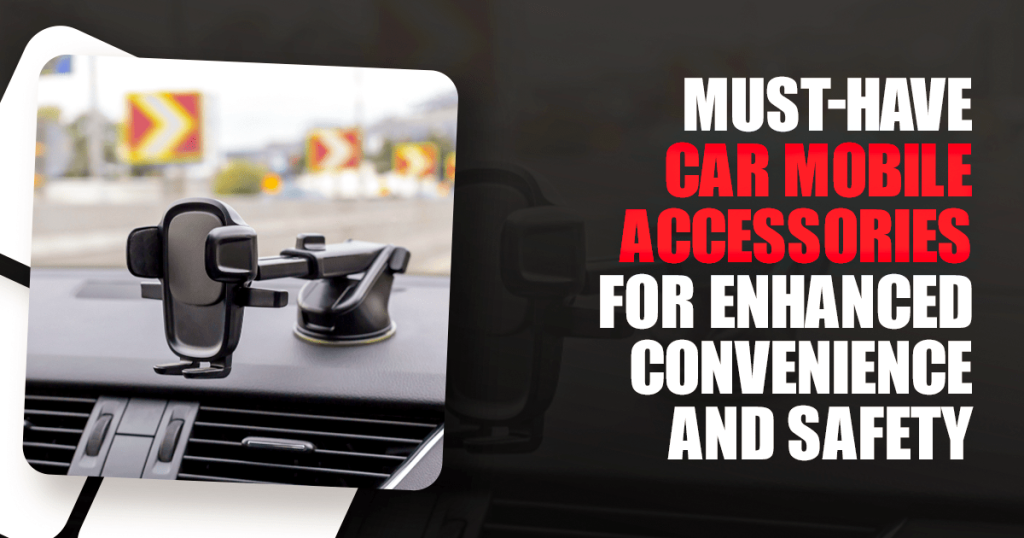 Smart car accessories gadgets