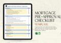 Mortgage Pre-approval Checklist in Excel, Google Sheets - Download ...